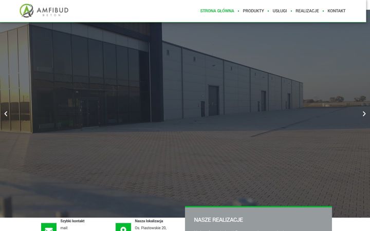 Screenshot of amfibud.pl