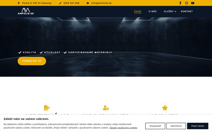 Screenshot of amfolie.sk