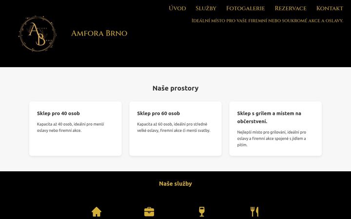 Screenshot of amforabrno.cz