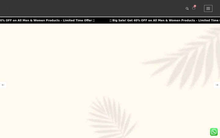 Screenshot of amfordfragrance.com