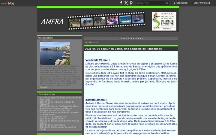 Screenshot of amframarseille.com