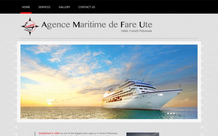 Screenshot of amfu.pf