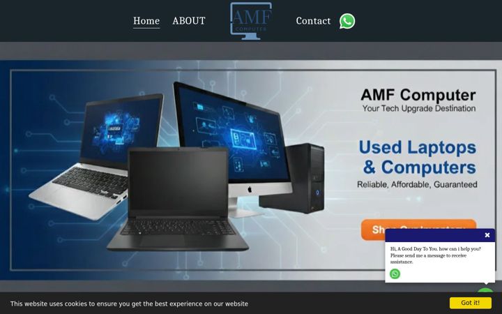 Screenshot of amfutureselectronics.com