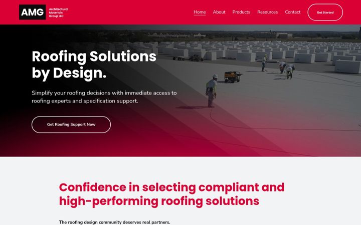 Screenshot of amg-reps.com