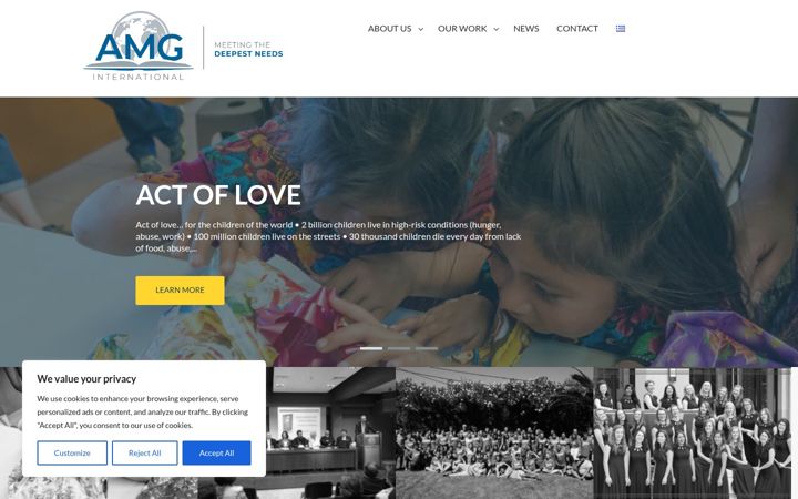 Screenshot of amg.gr