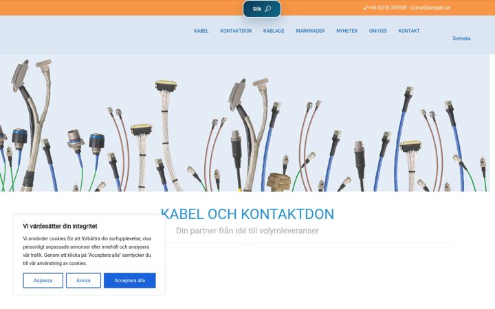 Captura de pantalla de amgab.se