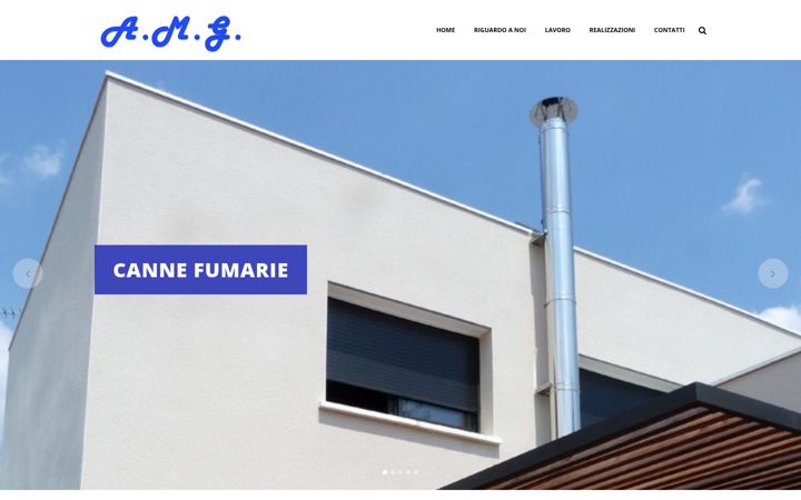 Screenshot of amgcoibentazioni.com