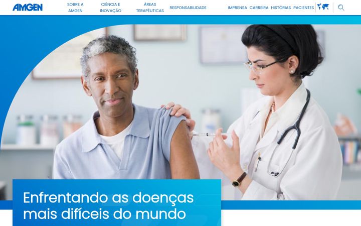Képernyőkép: amgen.com.br