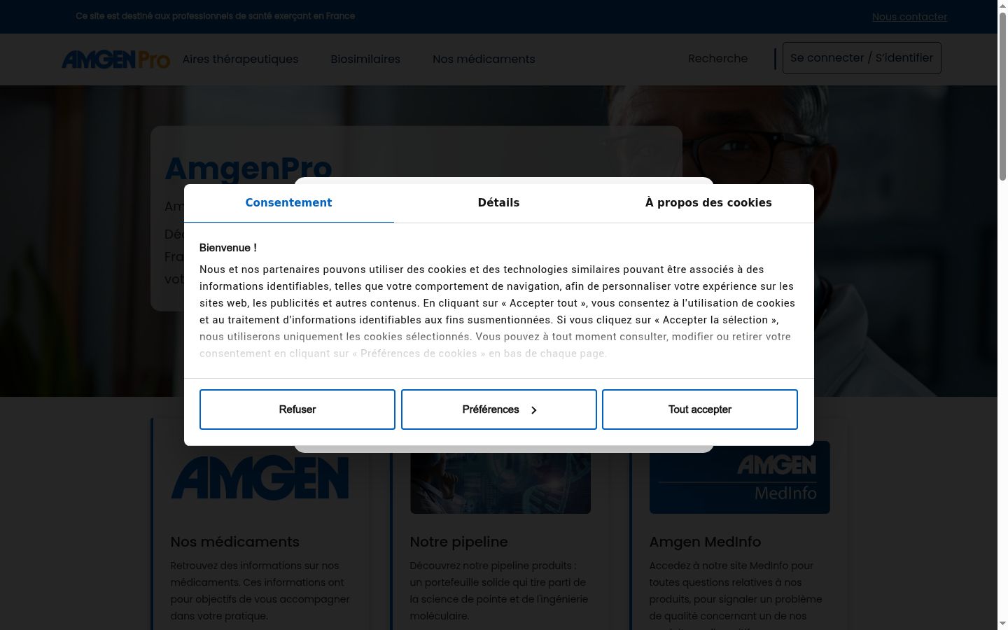 Sutikimo reklamjuostės, rodytos prieš bet kokią sąveiką, ekrano kopija