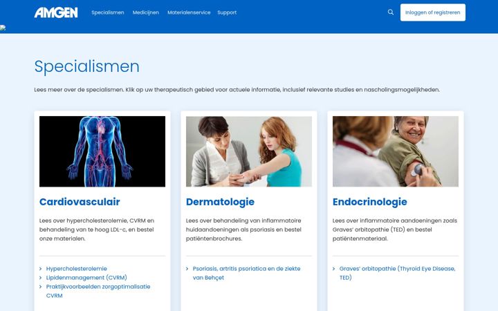 Képernyőkép: amgenpro.nl