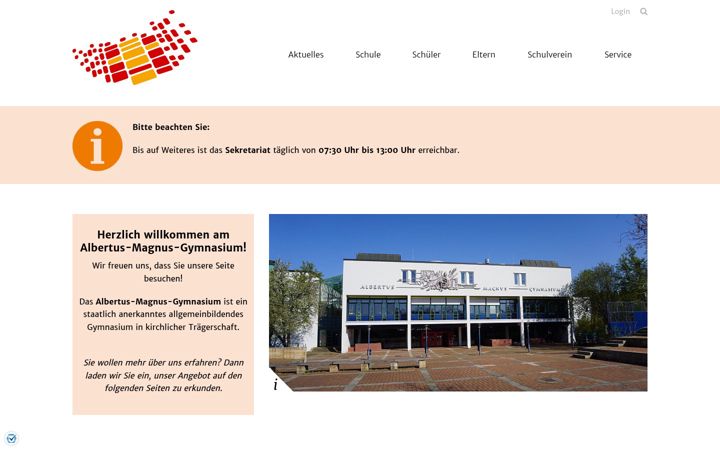 Screenshot of amgs.de