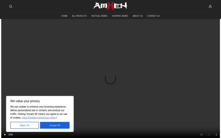 Skjámynd af amheh.com