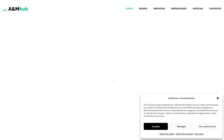 Screenshot of amhub.es