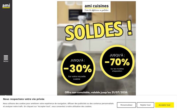 Screenshot of ami-cuisines.com