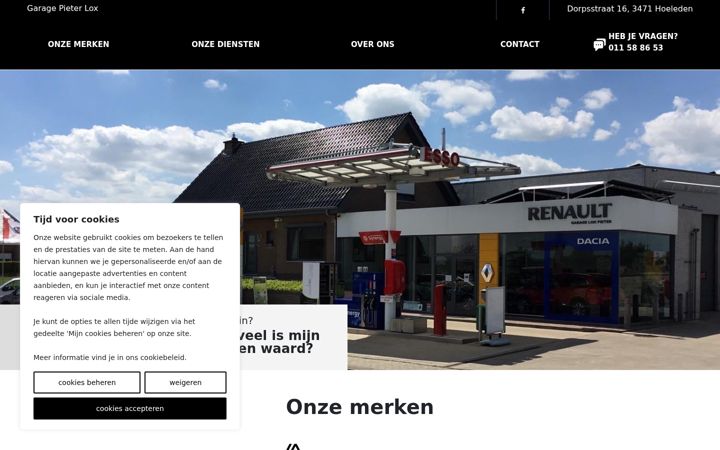 Screenshot of ami-dealer.be