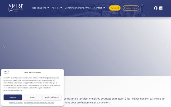 Screenshot of ami3f.com