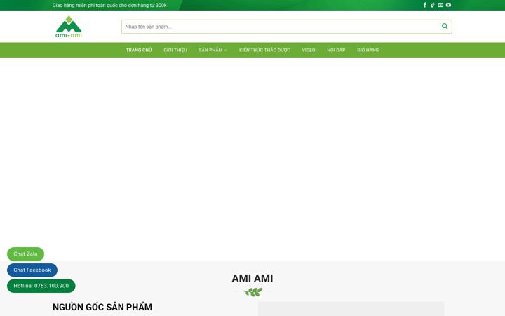 Screenshot of amiami.vn