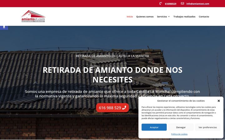 Képernyőkép: amiantost.com