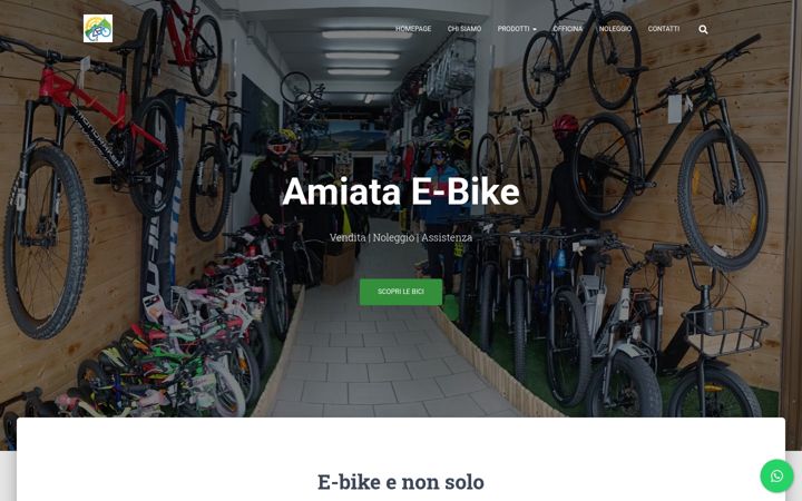 Screenshot of amiataebike.it