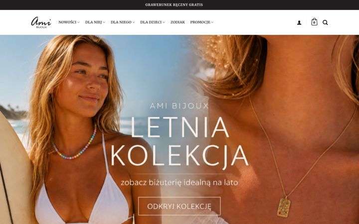 Képernyőkép: amibijoux.pl