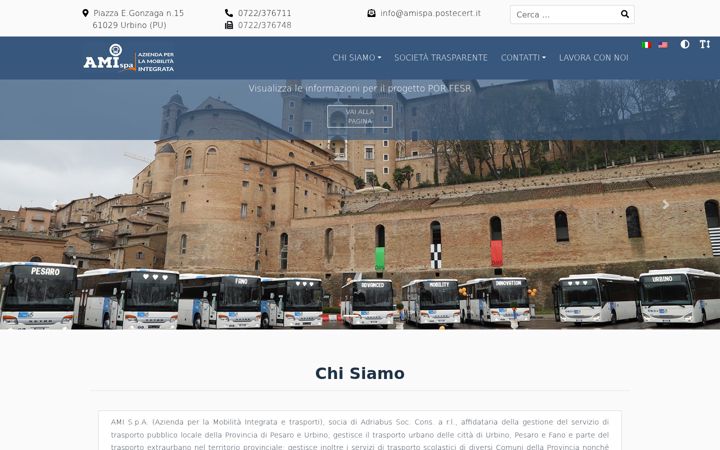 Screenshot of amibus.it