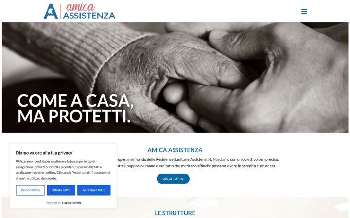 Skjámynd af amica-assistenza.it