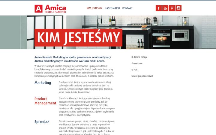 Skjámynd af amica-hm.pl