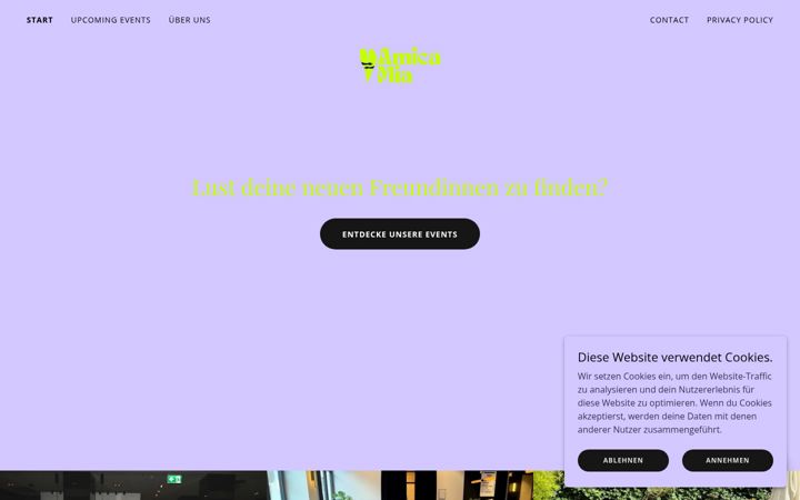 Skjámynd af amica-mia.com
