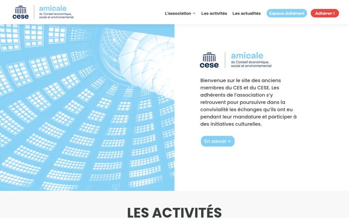 Snimka zaslona za amicale-cese.fr