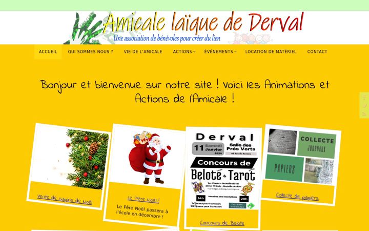 Screenshot of amicale-laique-derval.org