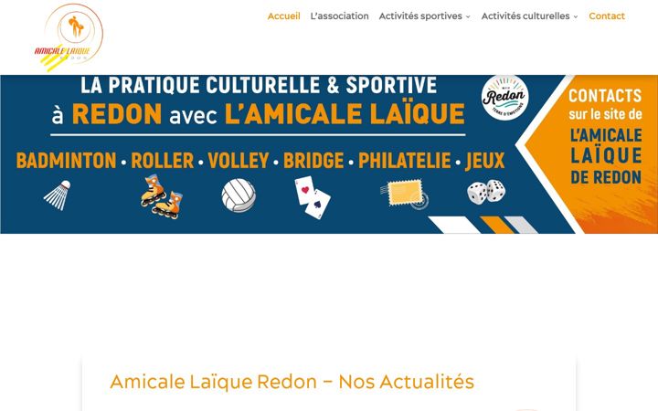 Screenshot of amicale-laique-redon.bzh
