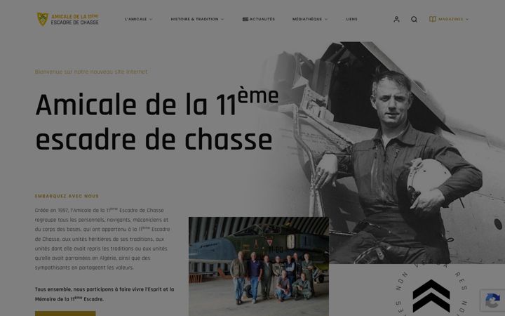 Screenshot of amicale11.fr