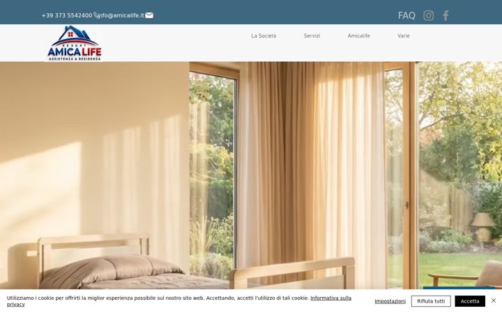 Screenshot of amicalife.it