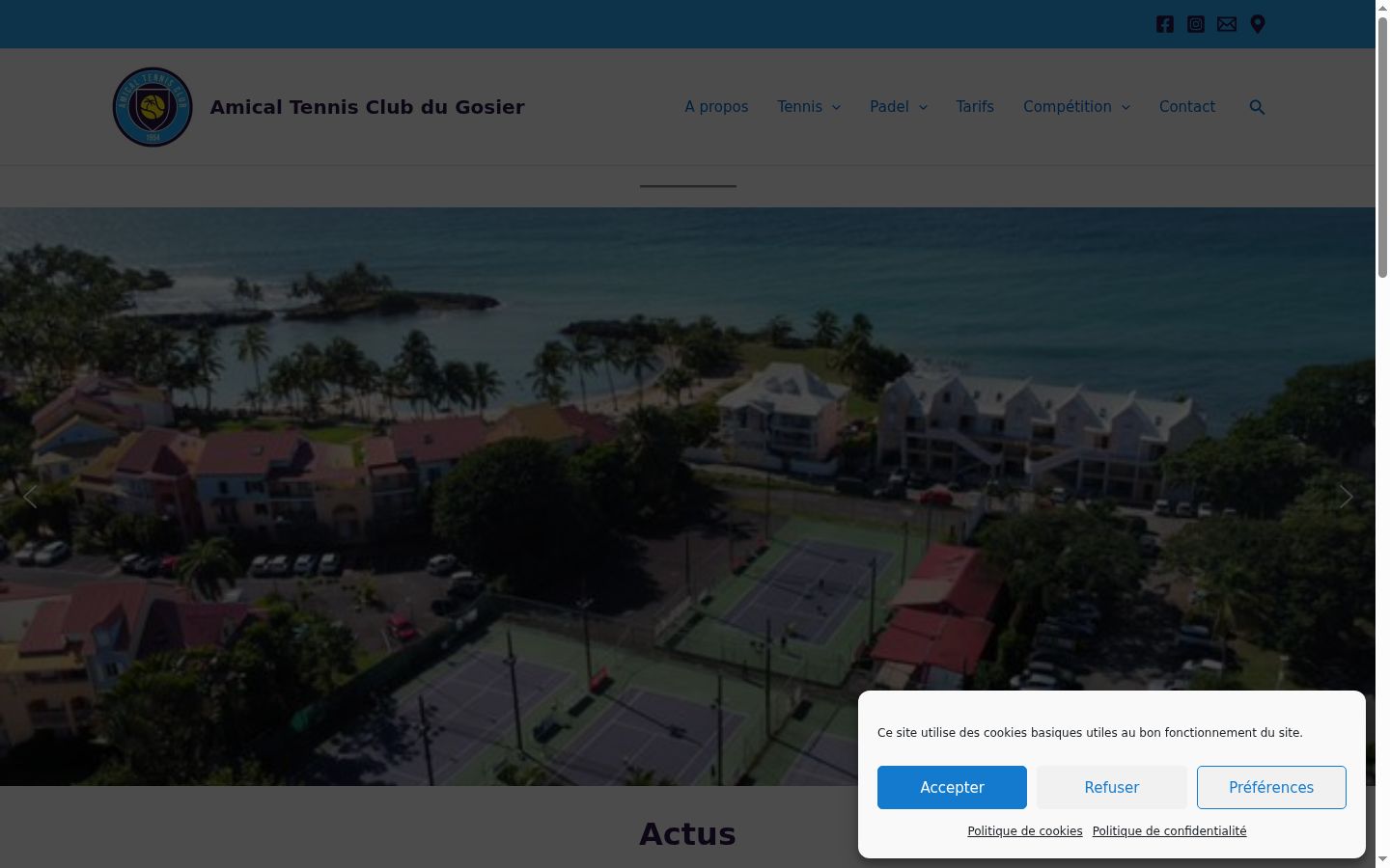 Snímek obrazovky baneru souhlasu zobrazeného před jakoukoli interakcí