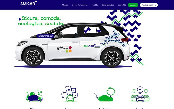 Screenshot of amicarnapoli.it