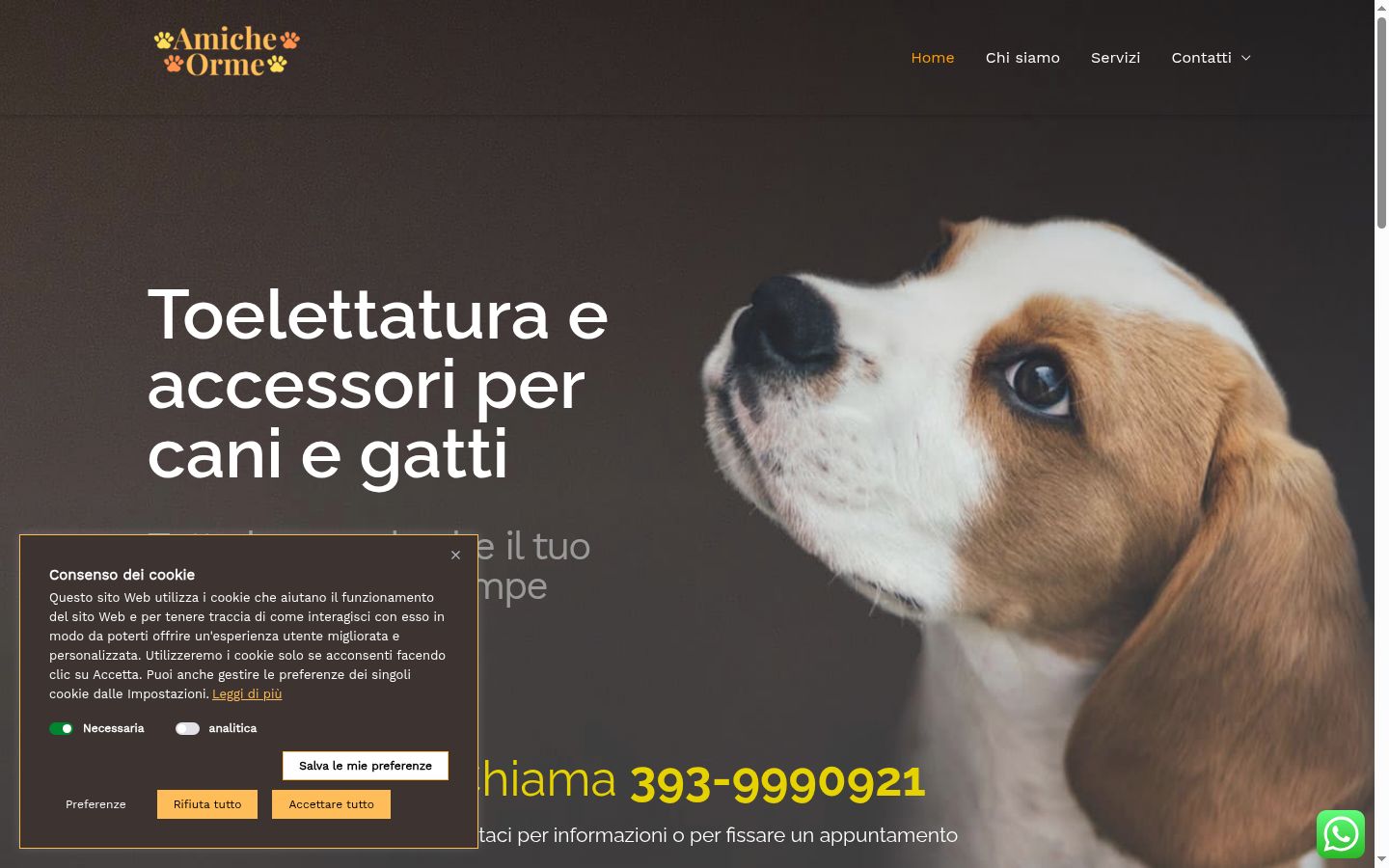 Screenshot tal-banner tal-kunsens muri qabel kwalunkwe interazzjoni