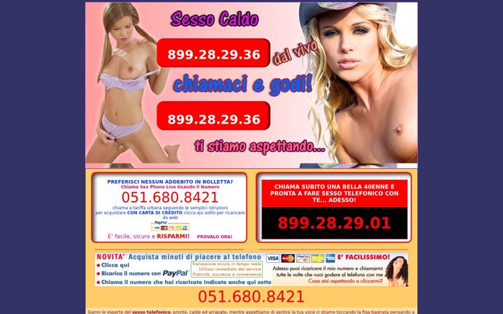 Screenshot of amicheperte.it