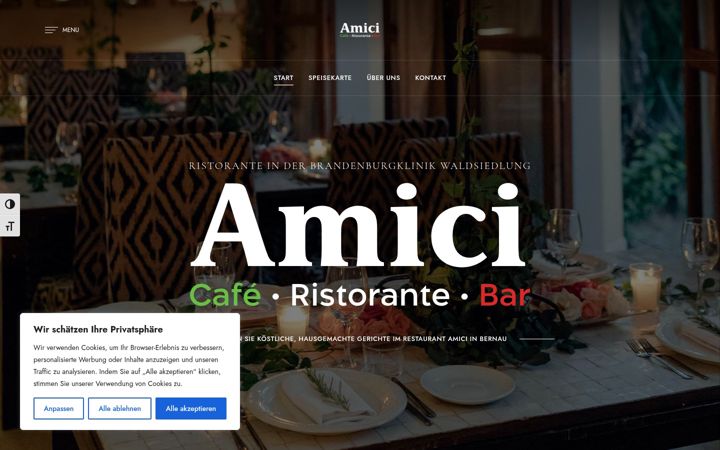 Screenshot di amici-bernau.de