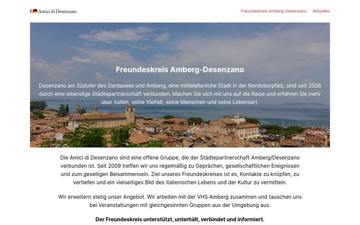 Screenshot di amici-di-desenzano.de