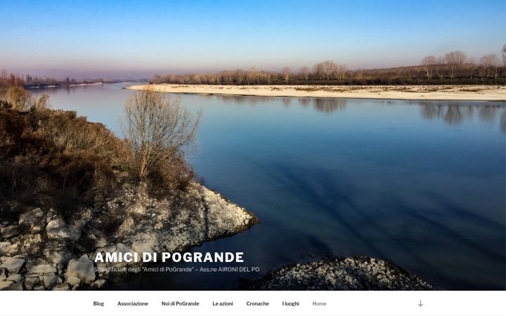 Screenshot of amici-di-pogrande.it