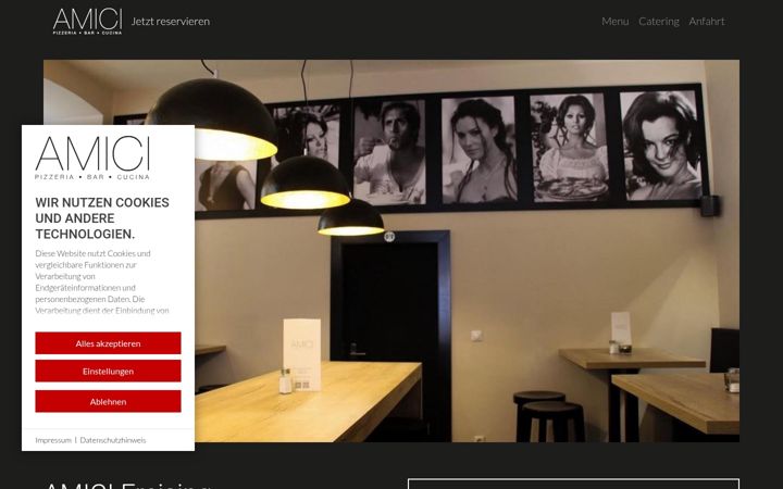 Screenshot of amici-freising.de