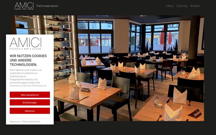 Screenshot of amici-heimstetten.de