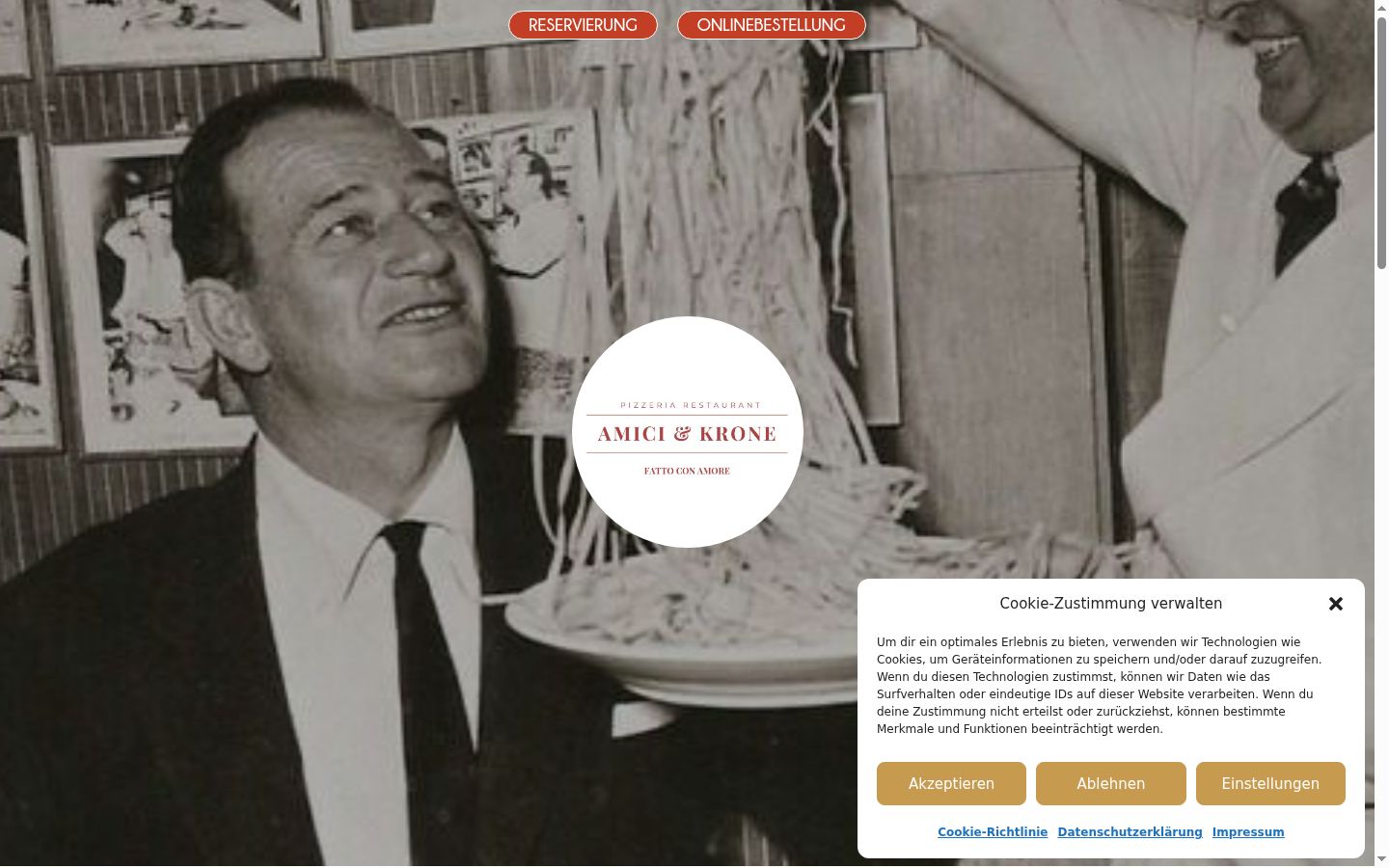 Screenshot tal-banner tal-kunsens muri qabel kwalunkwe interazzjoni