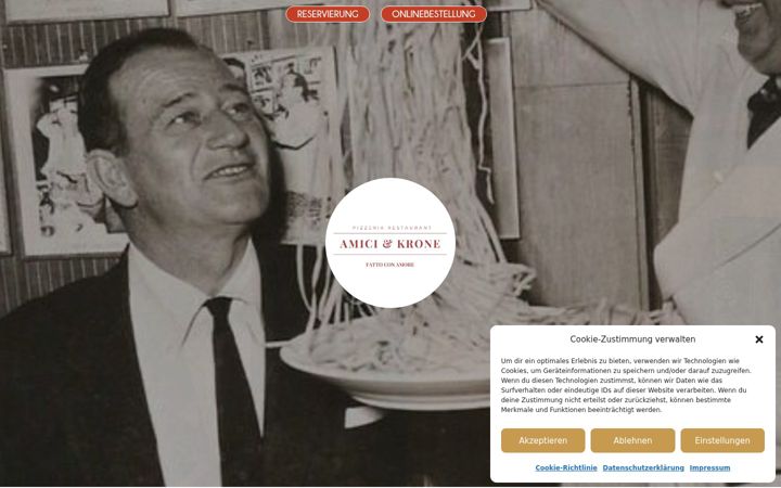 Screenshot of amici-krone.de