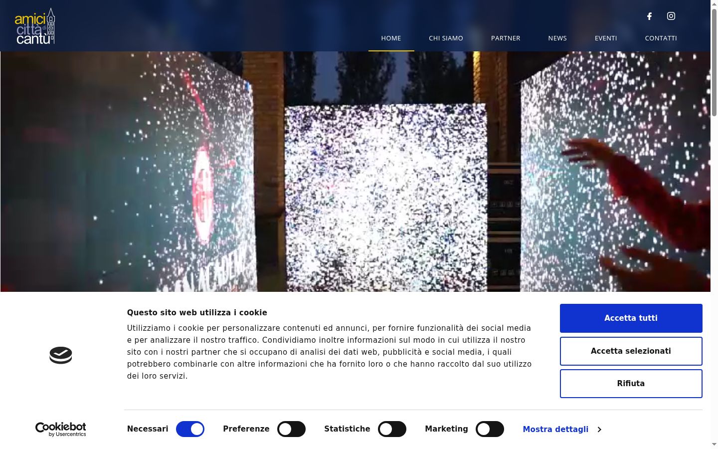 Sutikimo reklamjuostės, rodytos prieš bet kokią sąveiką, ekrano kopija