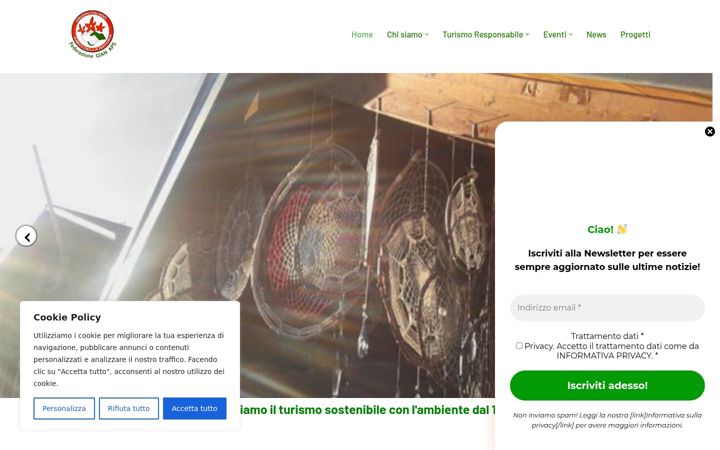 Screenshot of amicidellanatura.it