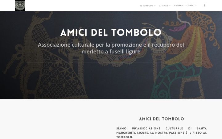 Screenshot of amicideltombolo.org
