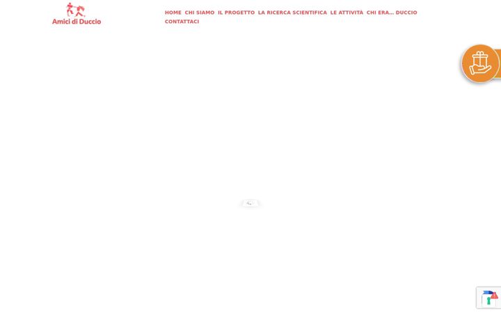Screenshot of amicididuccio.it