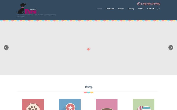Screenshot of amicidimaya.it