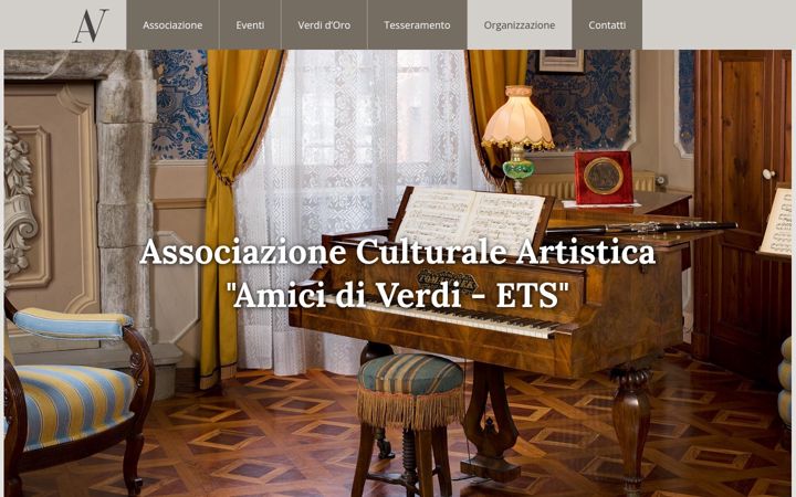 Screenshot of amicidiverdi.it
